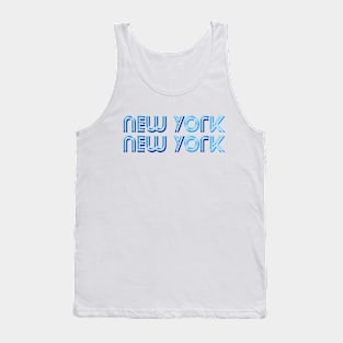 nyc typoraphy Tank Top